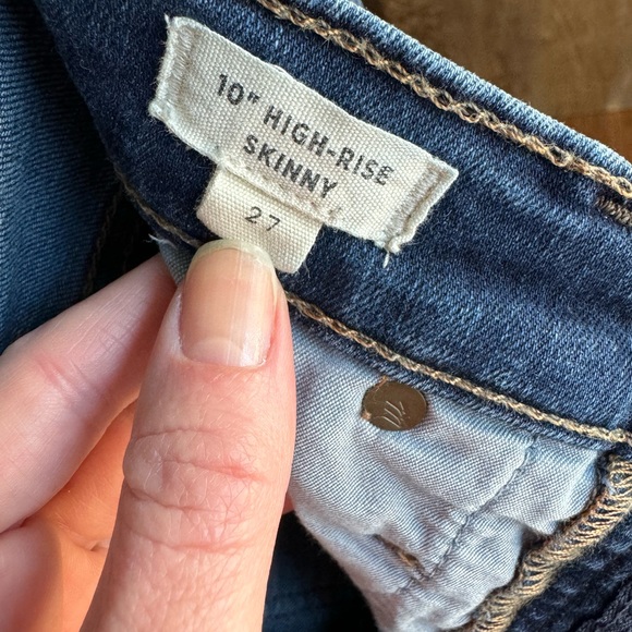 Madewell jeans 10” high-rise skinny - Picture 3 of 4